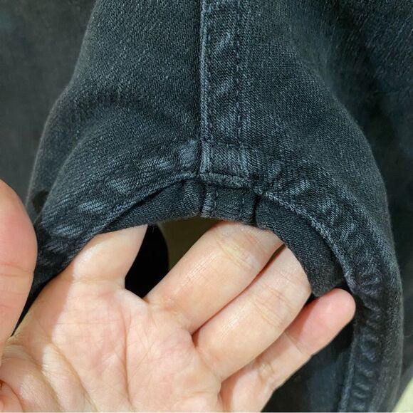 Madewell Black Denim Overalls - Picture 8 of 9